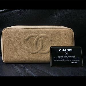 Chanel Beige Wallet